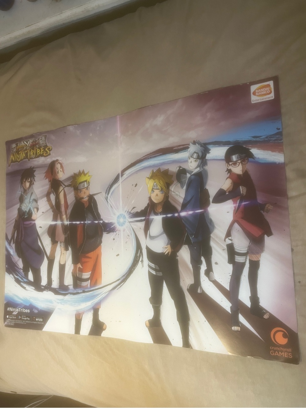 Naruto Boruto NINJA TRIBES Anime Poster 2017 28.5x20